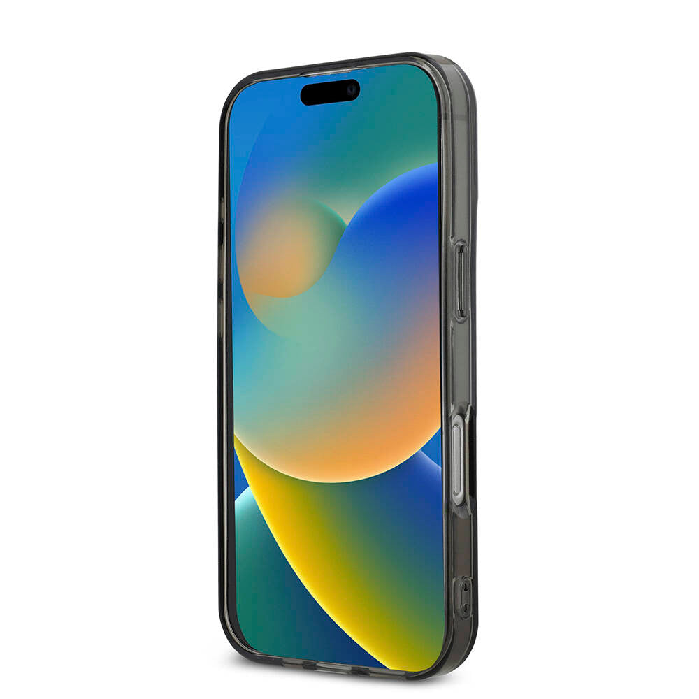 AMG iPhone 16 Pro Max Orjinal Lisanslı M-safe Şarj Özellikli IML Baskı Logolu Çift Katmanlı Bow Lines Kılıf