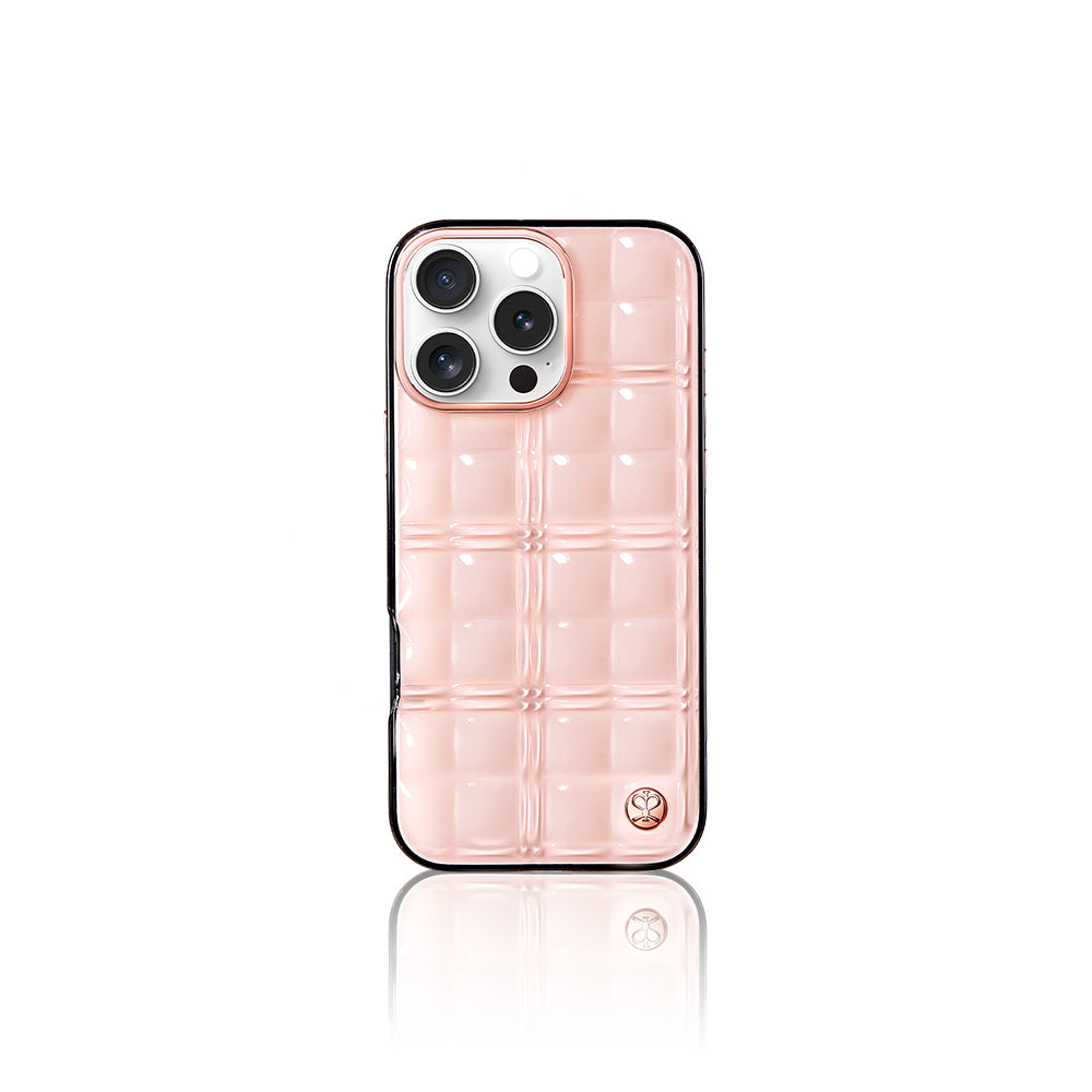 Pynana iPhone 16 Pro Max Askı Aparatlı Metal Grid Kılıf
