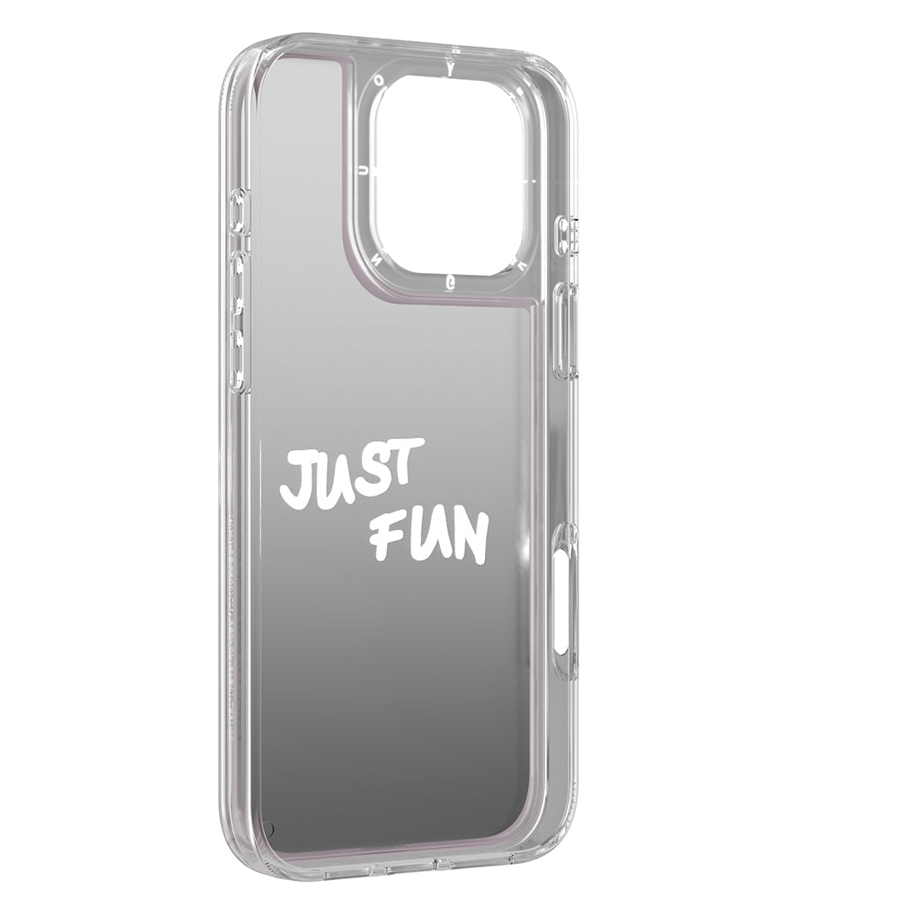 Youngkit Jump Serisi iPhone 16 Pro Max Kılıf Aynalı ve Boncuklu Tasarım Kılıf