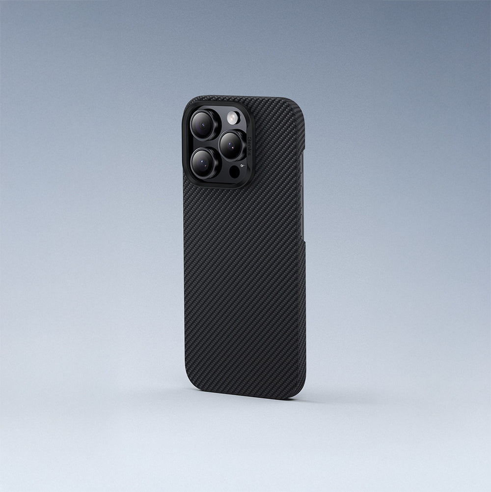 Benks iPhone 16 Pro Max M-safe Metal Kamera Çerçeveli Magnetik ArmorAir 600D Kevlar Fiber Kılıf