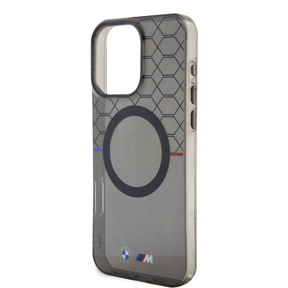 BMW iPhone 16 Pro Max Magsafe Transparan M Dizayn Orjinal Lisanslı Telefon Kılıfı