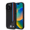 BMW iPhone 16 Pro Max Orjinal Lisanslı Magsafe Şarj Özellikli M Logolu Üç Çizgili Dikiş Detaylı Meshed Tricolor Stripes Telefon Kılıfı