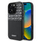 DKNY iPhone 16 Pro Max Orjinal Lisanslı Kartlıklı 3D Yazılı Repeat Texture Pattern Kılıf