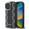 DKNY iPhone 16 Pro Max Orjinal Lisanslı M-safe Şarj Özellikli 3D Yazılı Checkered Pattern Kılıf