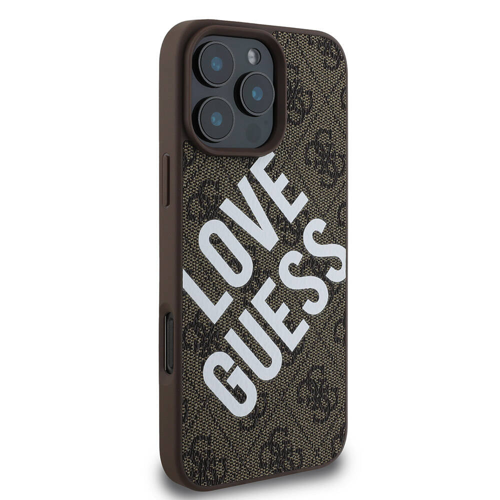 Guess iPhone 16 Pro Max Orjinal Lisanslı Big Love Guess Telefon Kılıfı