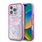 Hello Kitty iPhone 16 Pro Max Orjinal Lisanslı Sıvılı Simli 50. Yıldönümü Partisi Kılıf