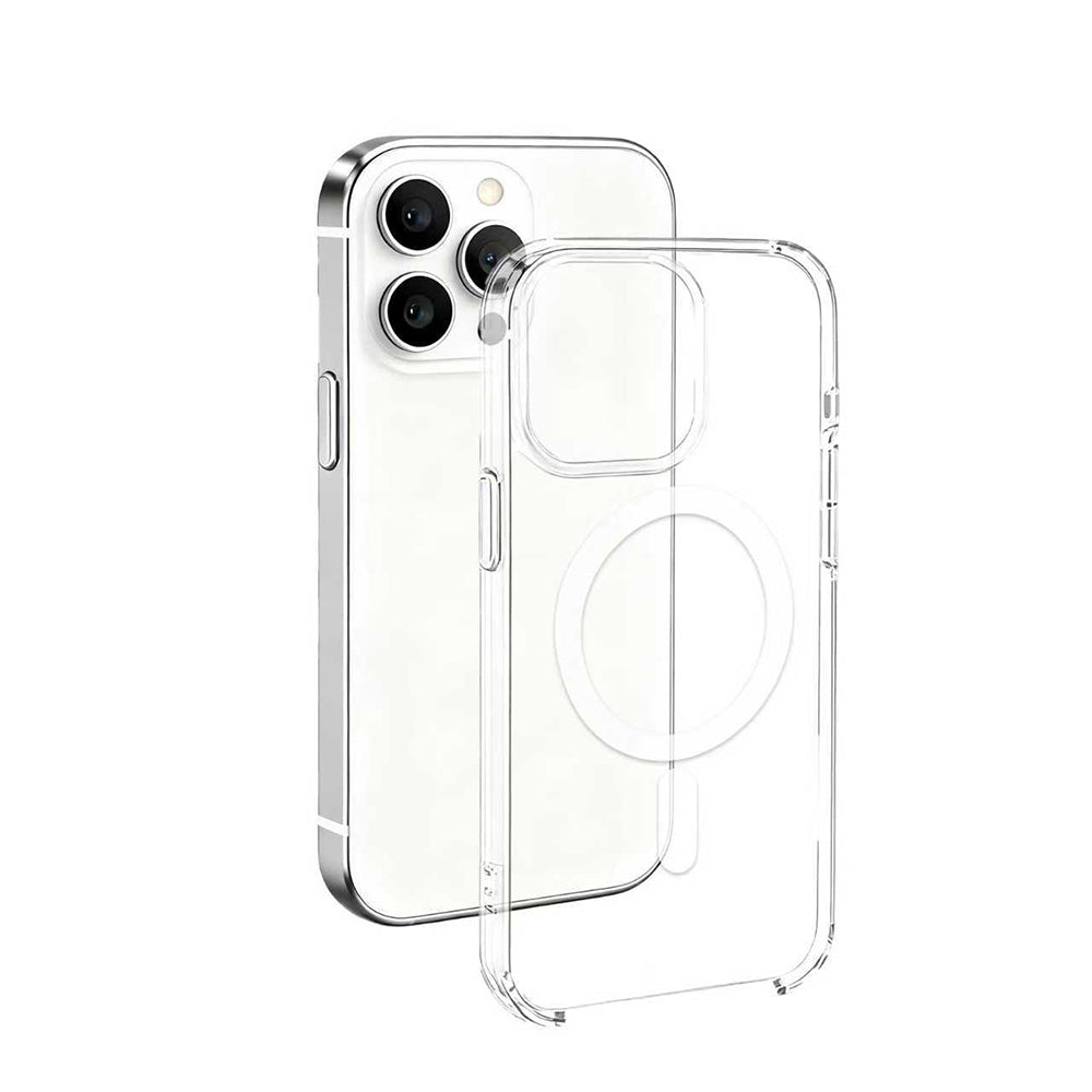 Cepax iPhone 16 Pro Max IC Çipli Wireless Şarj Özellikli Şeffaf Orjin Kılıf
