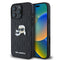 Karl Lagerfeld iPhone 16 Pro Max Orjinal Lisanslı K&C Heads Monogram Pin Telefon Kılıfı