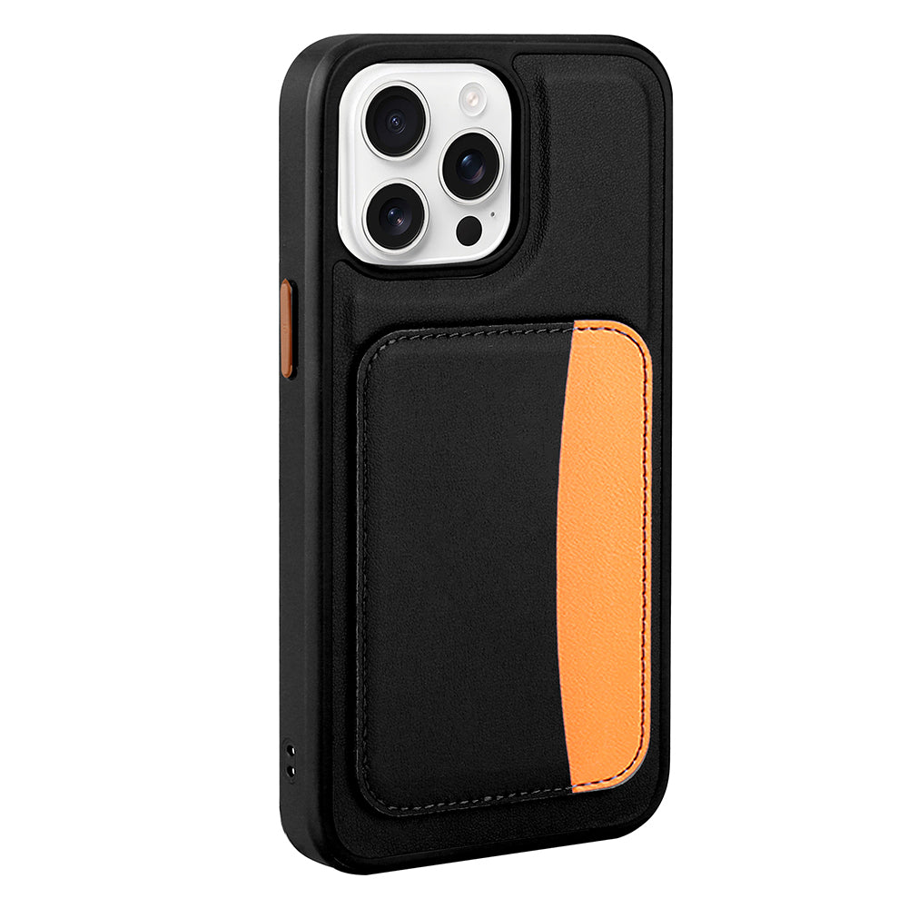 Cepax iPhone 16 Pro Max Zore X-Kart Kartlıklı Silikon Telefon Kılıfı