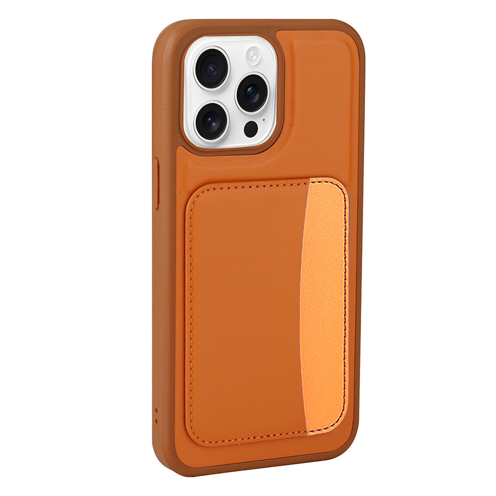 Cepax iPhone 16 Pro Max Zore X-Kart Kartlıklı Silikon Telefon Kılıfı