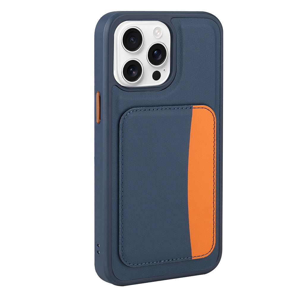 Cepax iPhone 16 Pro Max Zore X-Kart Kartlıklı Silikon Telefon Kılıfı