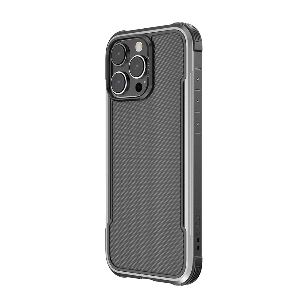 Raptic Apex Serisi iPhone 16 Pro Max Kılıf M-safe Airbagli Karbon Fiber Tasarımlı Kılıf