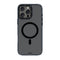 iPhone 16 Pro Max Kılıf M-safe Şarj Özellikli Cam Arka Yüzey TPU Youngkit Gemstone Clear Serisi Kılıf