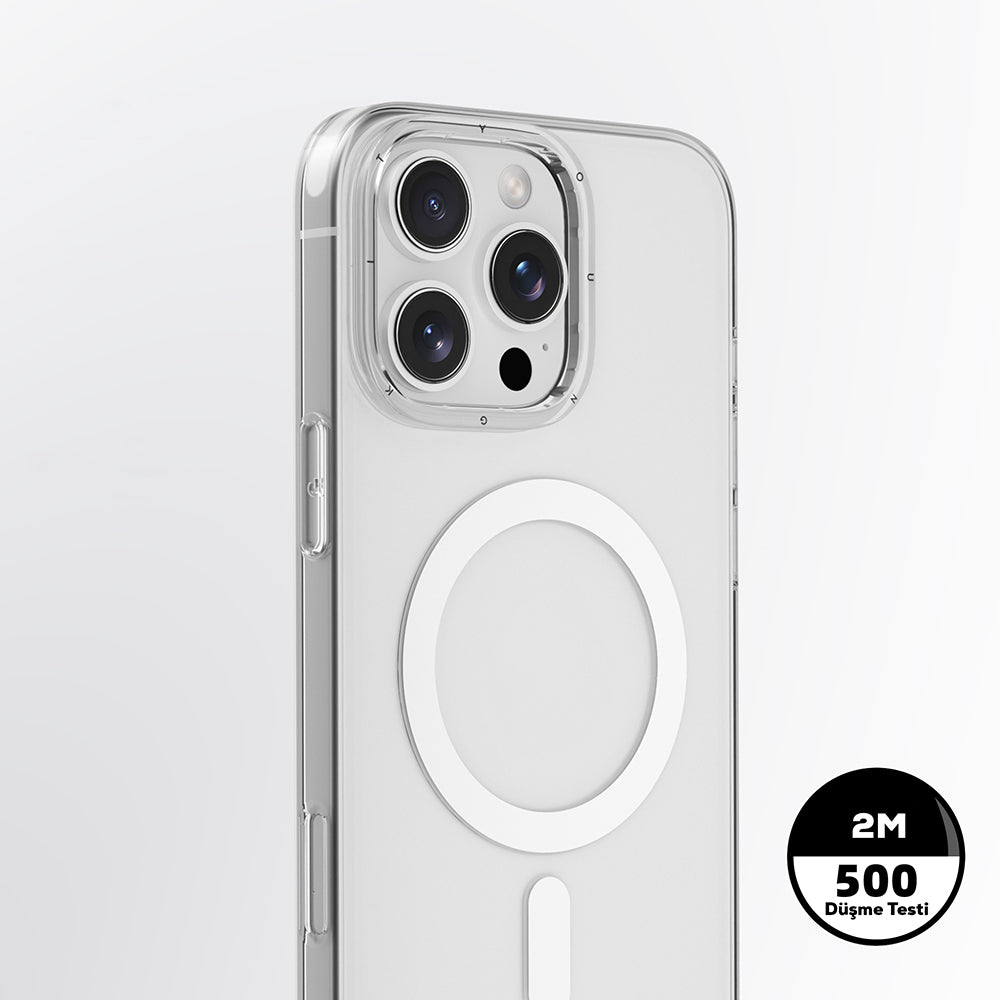 Youngkit Ice Serisi iPhone 16 Pro Max M-safe Telefon Kılıfı