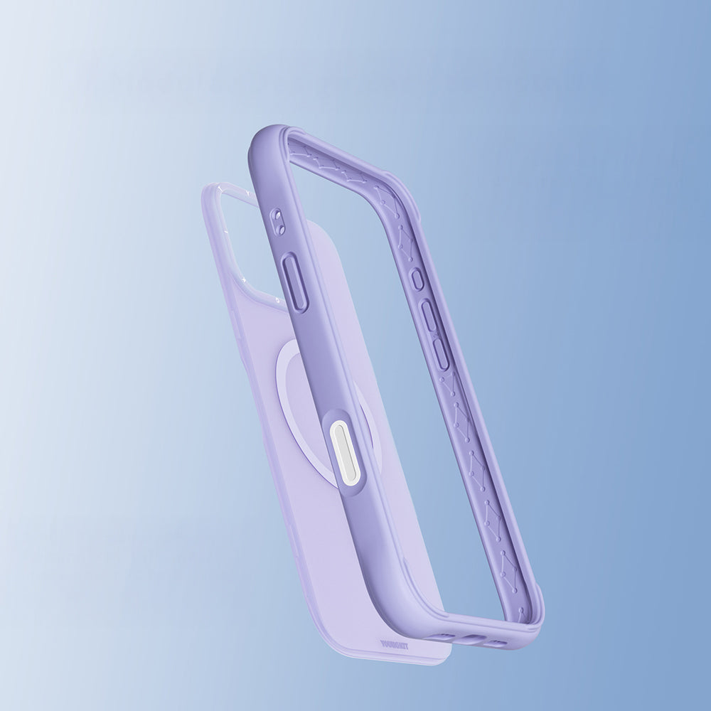 Youngkit Macaroon Serisi iPhone 16 Pro Max Kılıf M-safe Şarj Özellikli Telefon Kılıfı