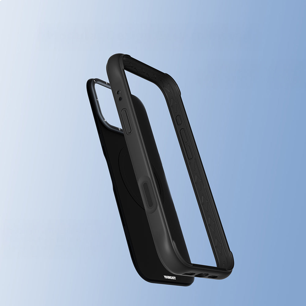 Youngkit Macaroon Serisi iPhone 16 Pro Max Kılıf M-safe Şarj Özellikli Telefon Kılıfı
