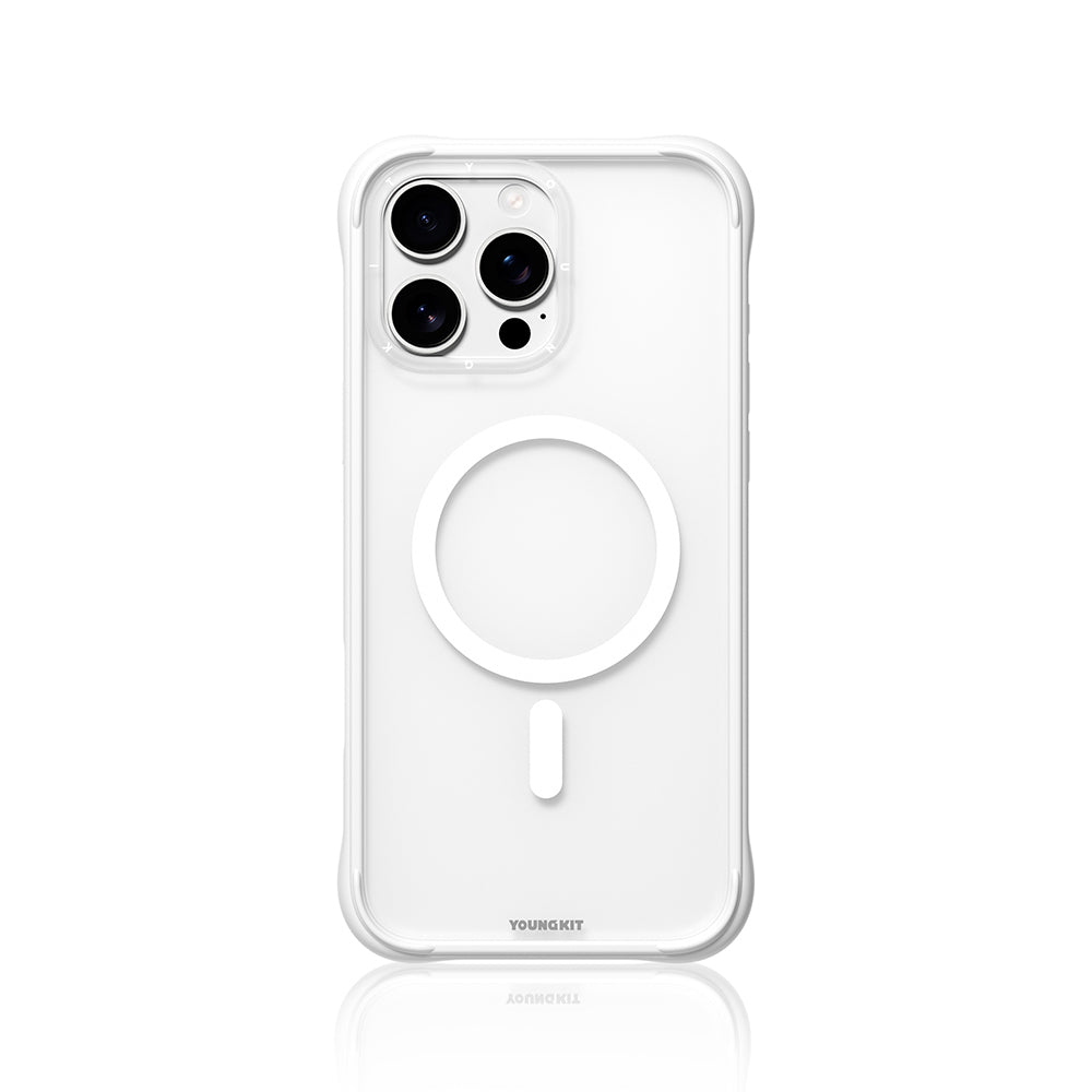 Youngkit Macaroon Serisi iPhone 16 Pro Max Kılıf M-safe Şarj Özellikli Telefon Kılıfı