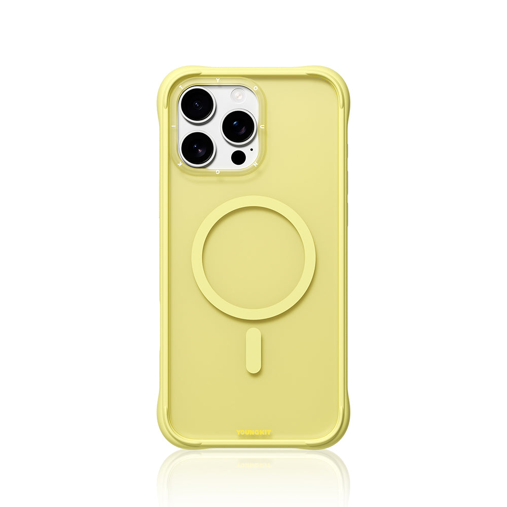 Youngkit Macaroon Serisi iPhone 16 Pro Max Kılıf M-safe Şarj Özellikli Telefon Kılıfı