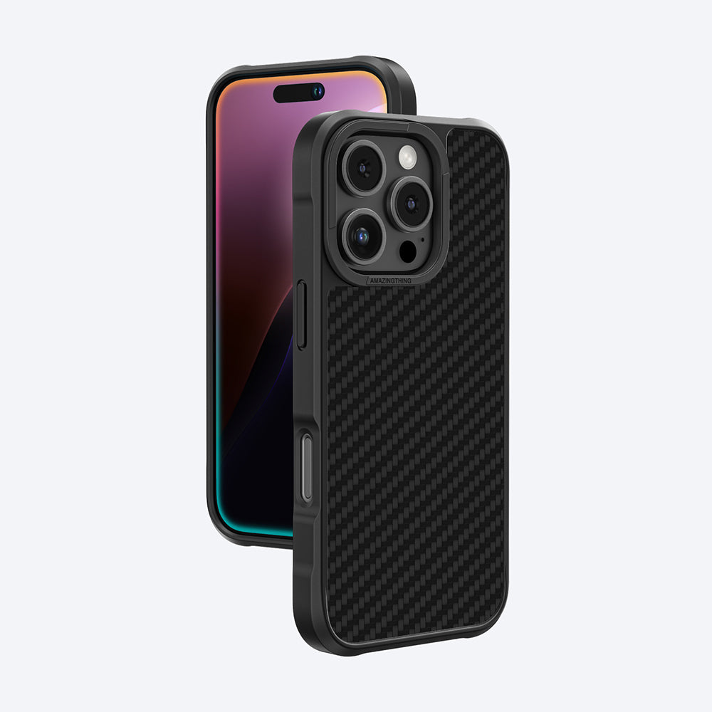 Amazingthing Titan Max Serisi iPhone 16 Pro Max Magsafe 1500D Aramid Fiber Telefon Kılıfı - 1