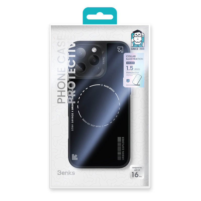 Benks Dynamic Basis iPhone 16 Pro Max M-safe Şarj Özellikli Telefon Kılıfı