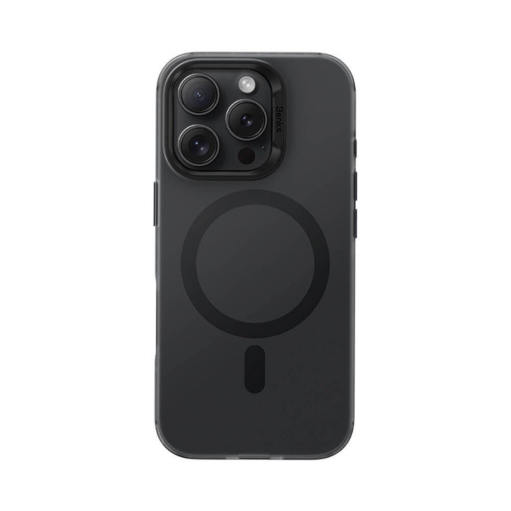 Benks Lucid Armor iPhone 16 Pro Max M-safe Şarj Özellikli Telefon Kılıfı