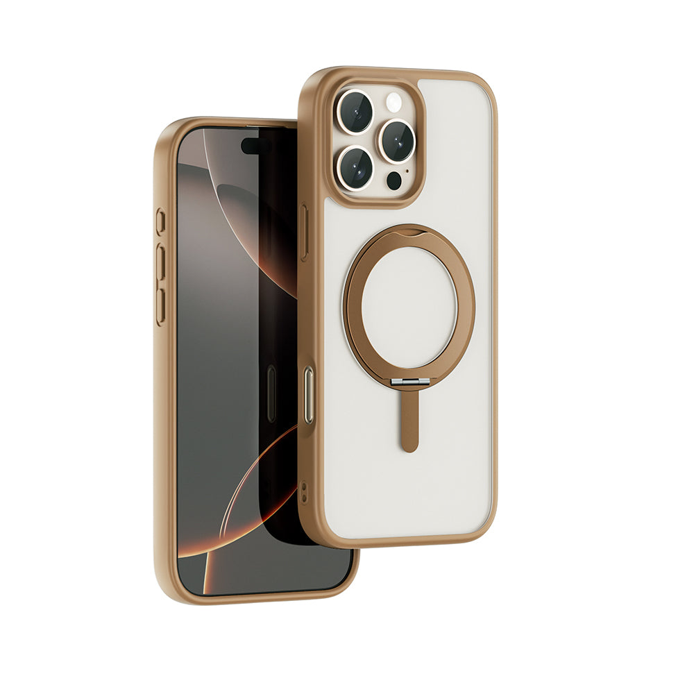 Wiwu FGG-202 Armor Ultra Serisi iPhone 16 Pro Max M-safe Şarj Özellikli Parmak İzi Bırakmayan Kılıf