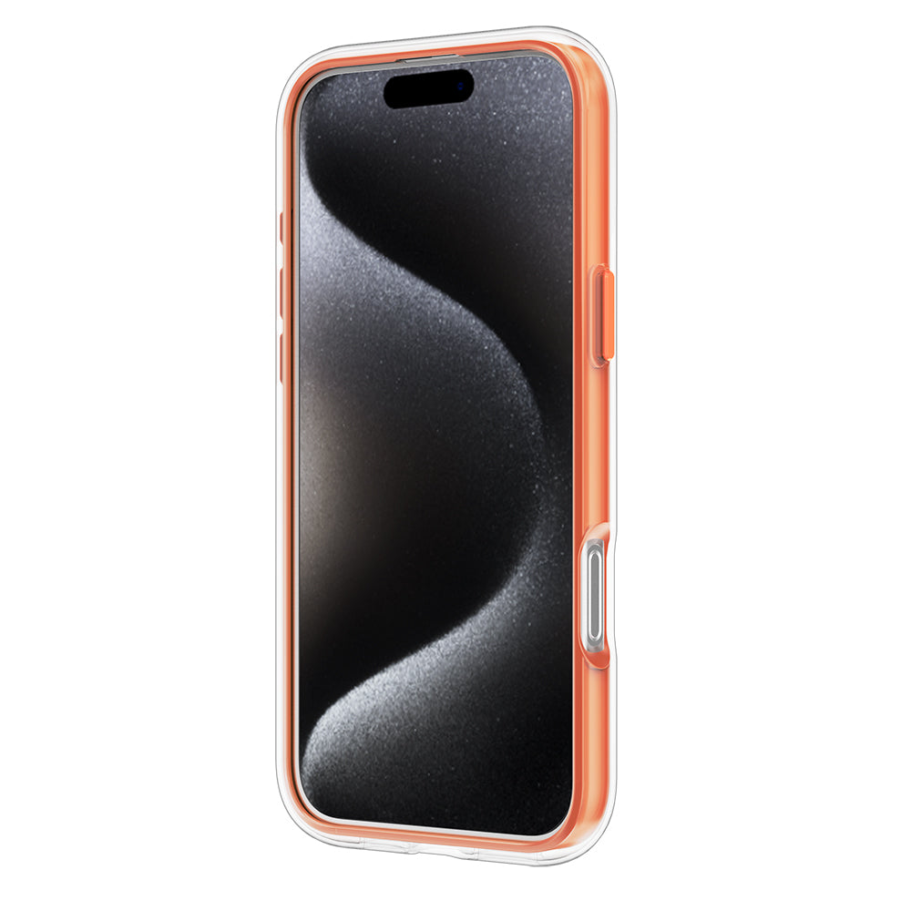 Raptic AirJoy Serisi iPhone 16 Pro Max M-safe Şarj Özellikli 360 Derece Dönebilen Standlı Kılıf