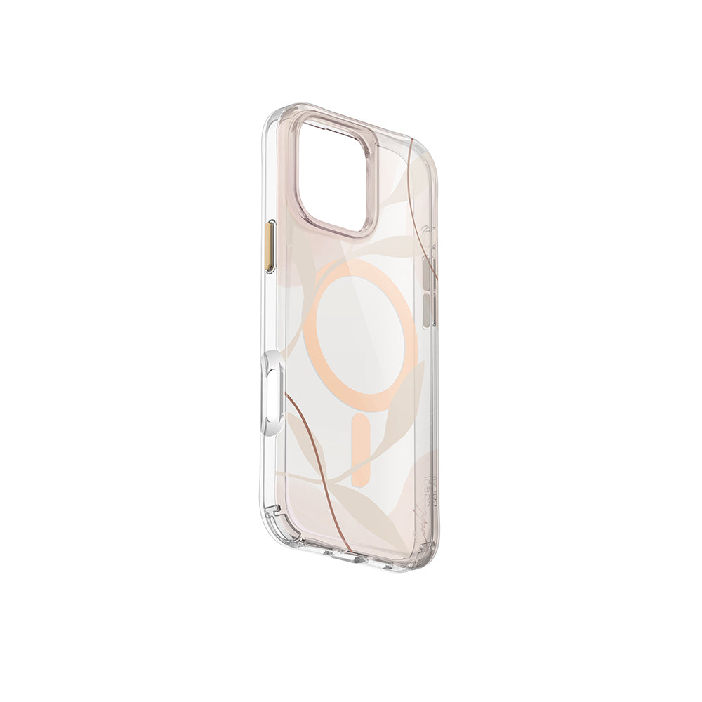 Coehl Verdure iPhone 16 Pro Max M-safe Şarj Özellikli Şeffaf Arka Yüzey Kılıf