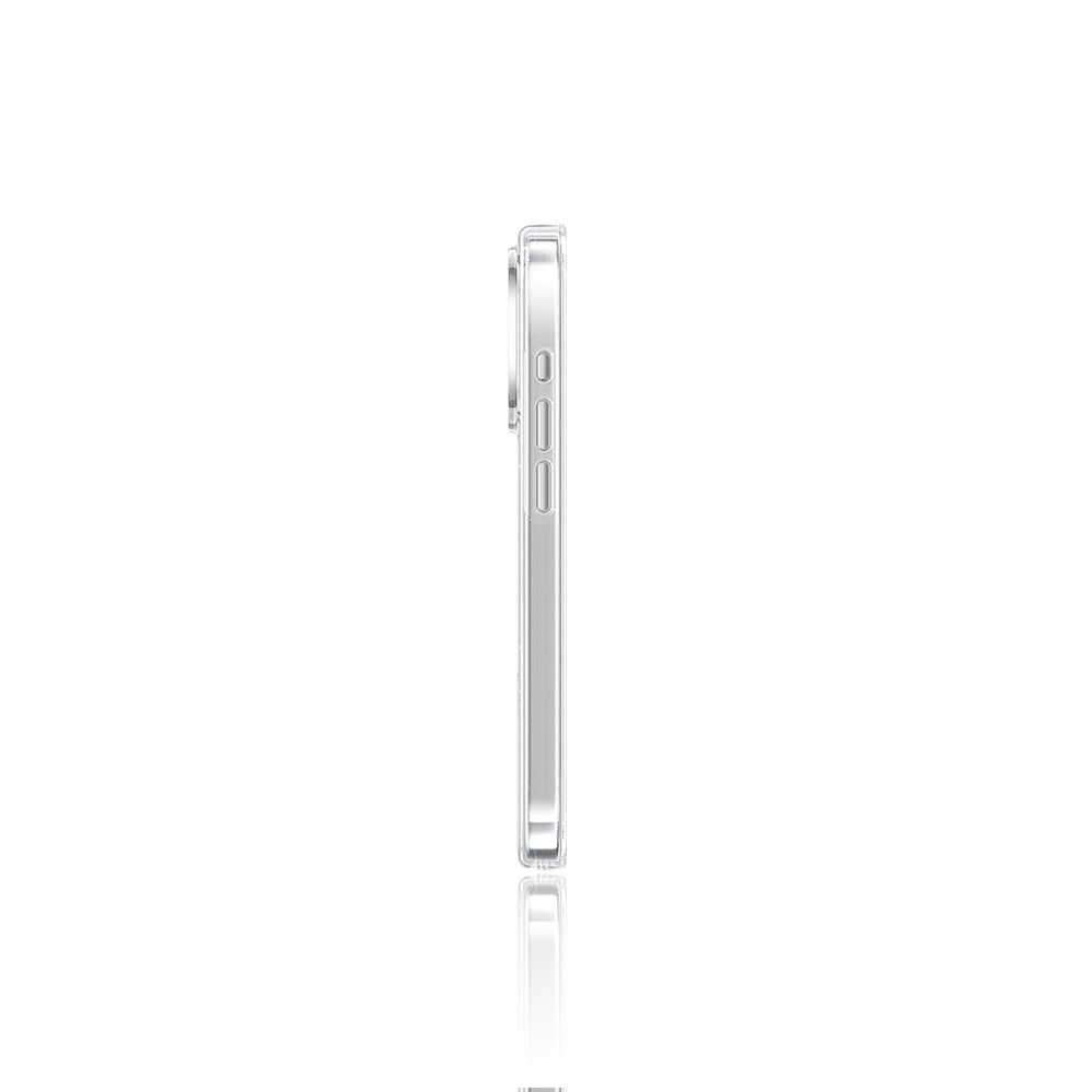 Pynana Dancing Streamer Serisi iPhone 16 Pro Max M-safe Şarj Özellikli Standlı Kılıf