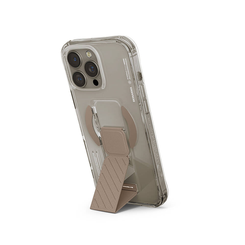 Skinarma Axon iPhone 16 Pro Max M-safe Şarj Özellikli Teknoloji Desenli Standlı Kılıf