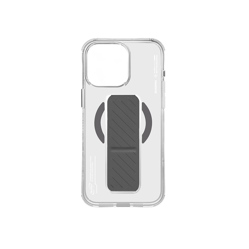 Skinarma Axon iPhone 16 Pro Max M-safe Şarj Özellikli Teknoloji Desenli Standlı Kılıf