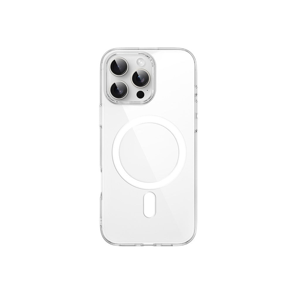 Wiwu YXK-207 iPhone 16 Pro Max M-safe Şarj Özellikli Invisible Pro Sert PC Kılıf