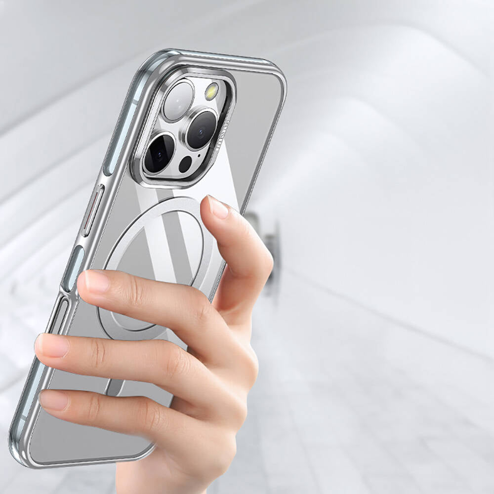 Wlons iPhone 16 Pro Max M-safe Şarj Özellikli Standlı Efsane Kılıf