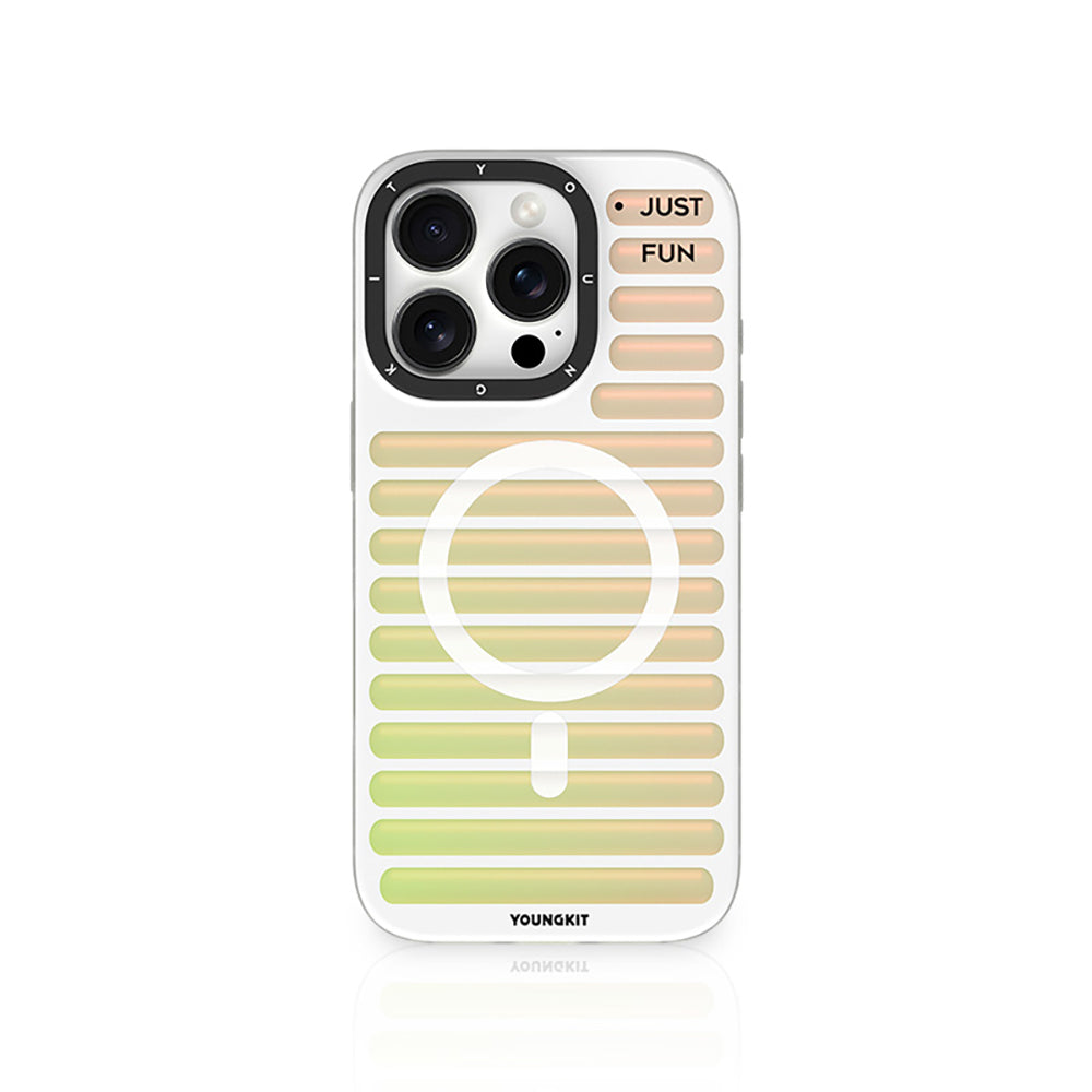 Youngkit Geek Serisi iPhone 16 Pro Max Kılıf M-safe Şarj Özellikli Kılıf