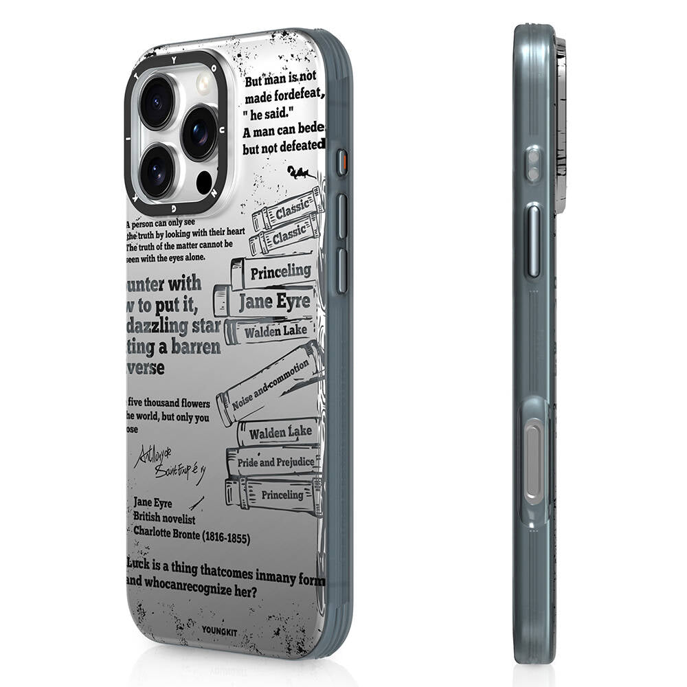 Youngkit Literary Serisi iPhone 16 Pro Max Magsafe Şarj Özellikli Classic Telefon Kılıfı - 1