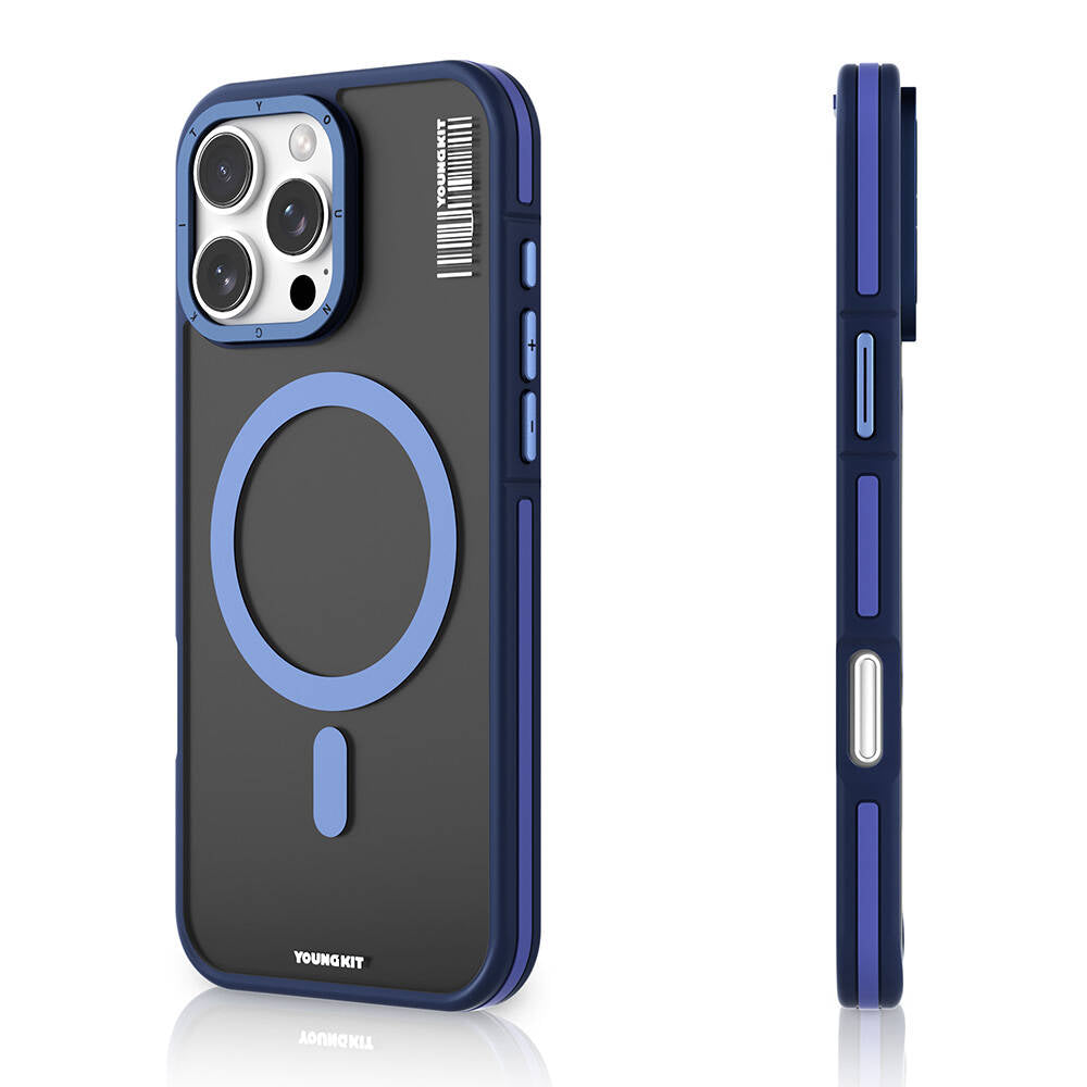 Youngkit Rock Sand Serisi iPhone 16 Pro Max Kılıf Magsafe Şarj Özellikli Telefon Kılıfı - 1