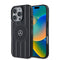Mercedes Benz iPhone 16 Pro Max Orjinal Lisanslı M-safe Şarj Özellikli Çift Katmanlı Paralel Çizgi Desenli Kılıf