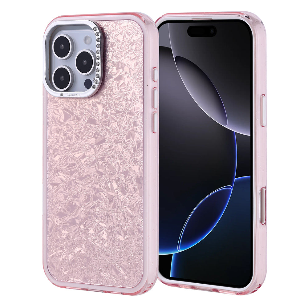 Cepax iPhone 16 Pro Max Taşlı Tasarımlı Kapi Kılıf
