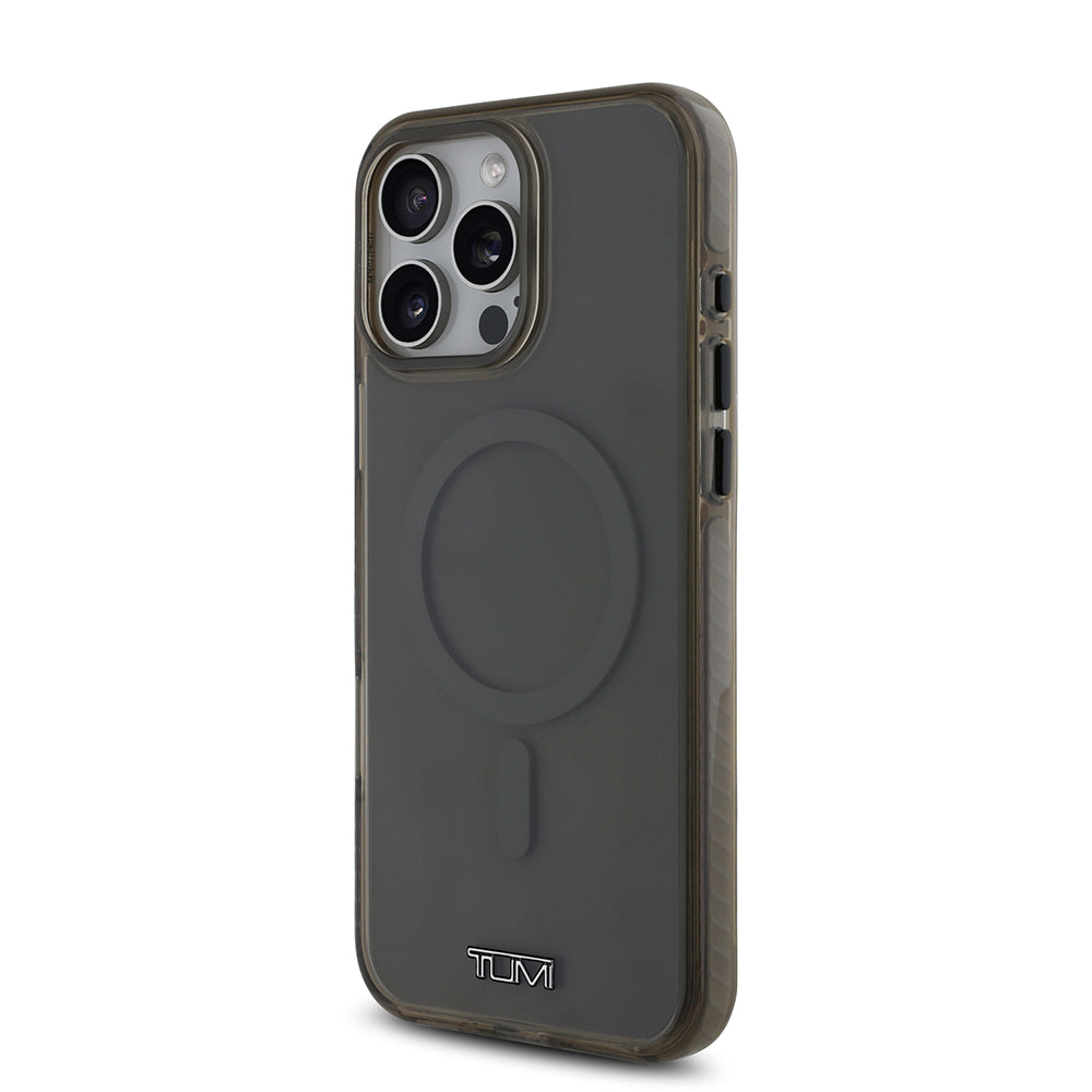 TUMI iPhone 16 Pro Max Orjinal Lisanslı M-safe Şarj Özellikli Airbagli Transparan Kılıf