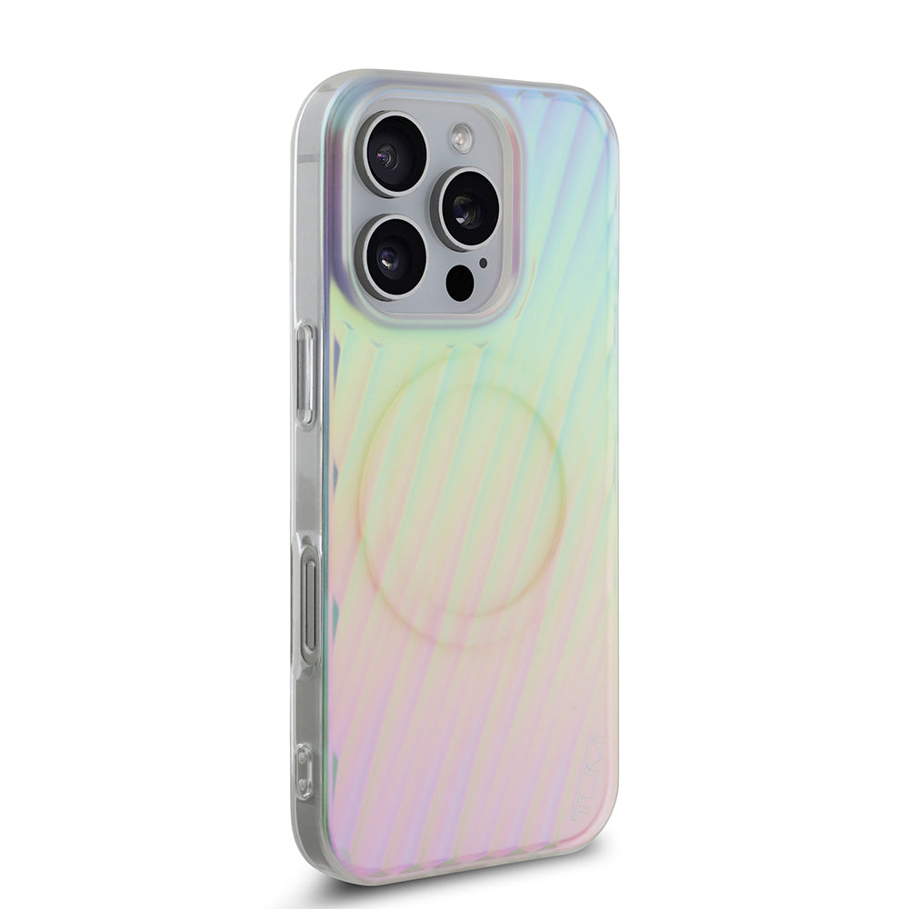 TUMI iPhone 16 Pro Max Orjinal Lisanslı M-safe Şarj Özellikli Transparan Kılıf