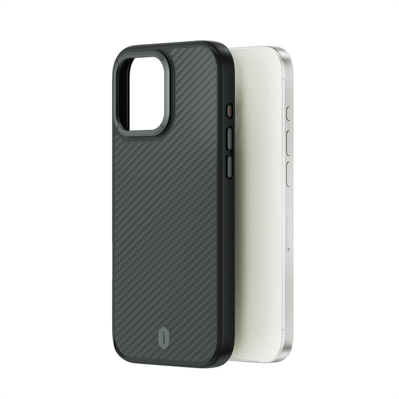 Wiwu DCC-205 iPhone 16 Pro Max M-safe Şarj Özellikli Aramid Fiber Tasarım Kevlar Kılıf