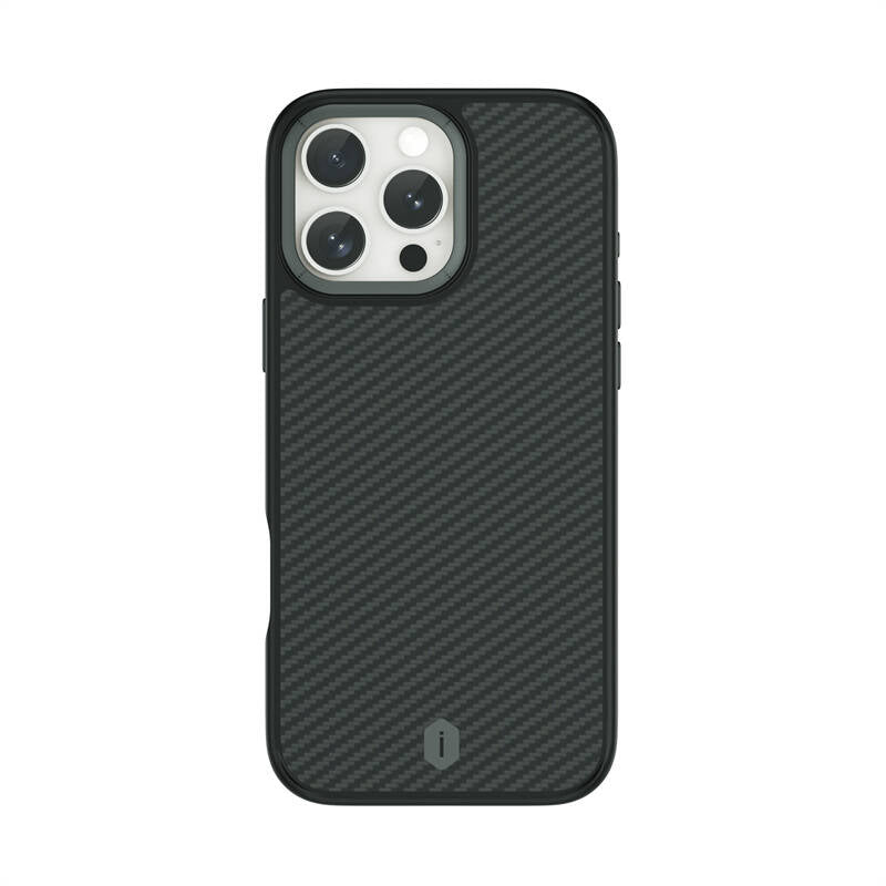 Wiwu DCC-205 iPhone 16 Pro Max M-safe Şarj Özellikli Aramid Fiber Tasarım Kevlar Kılıf