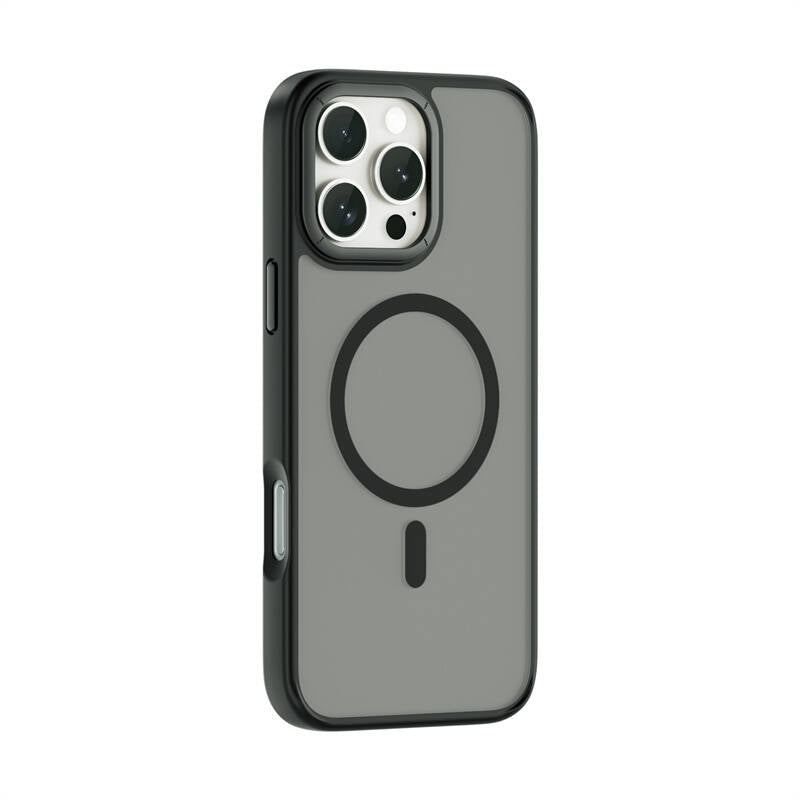 Wiwu FGG-012 ArmorPro Serisi iPhone 16 Pro Max M-safe Şarj Özellikli Parmak İzi Bırakmayan Kılıf