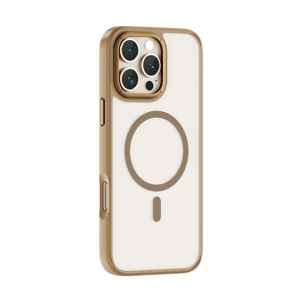Wiwu FGG-012 ArmorPro Serisi iPhone 16 Pro Max M-safe Şarj Özellikli Parmak İzi Bırakmayan Kılıf