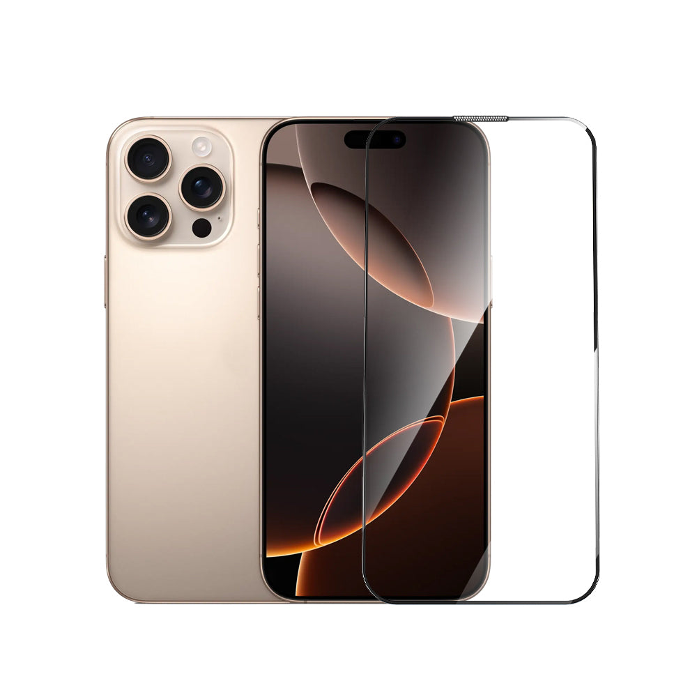 Wiwu GT-020 Titan Guard Serisi iPhone 16 Pro Max Şok Emici Hibrit Polimer HD Şeffaf Ekran Koruyucu Film + Kolay Uygulama Aparatı