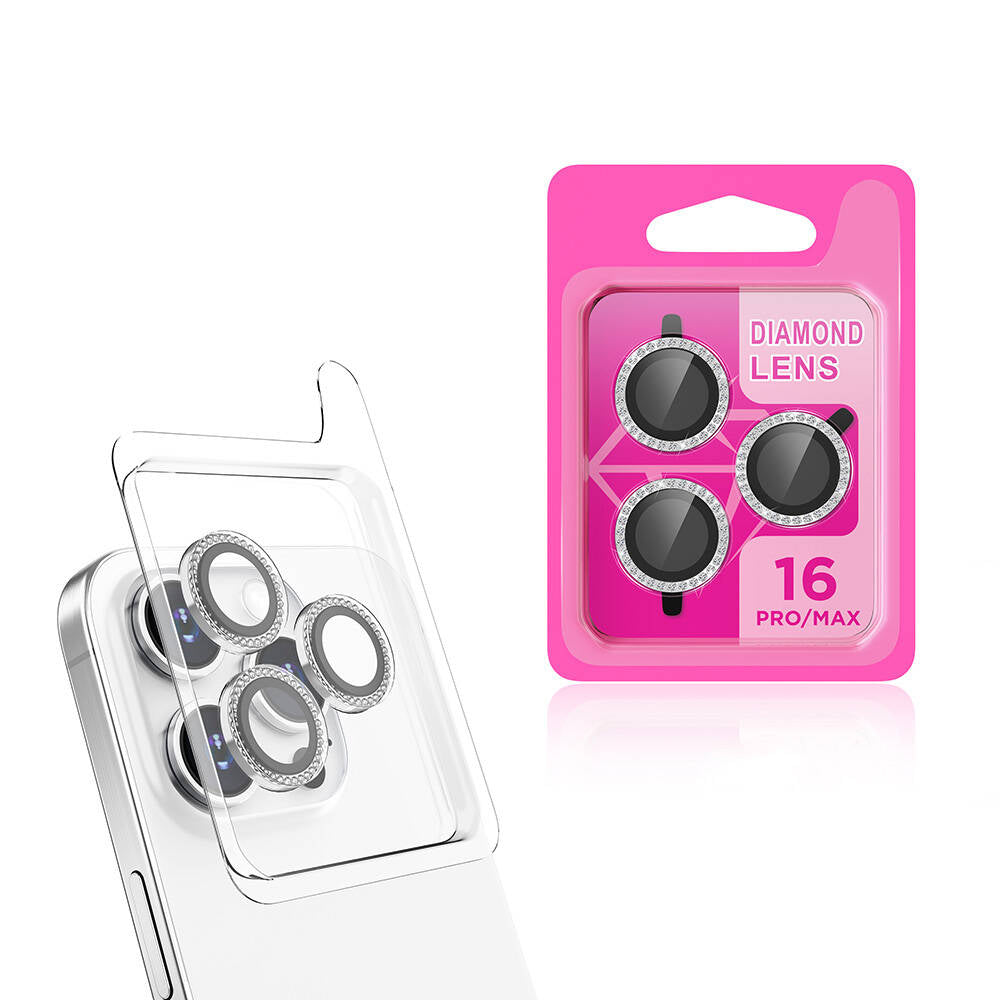 Cepax iPhone 16 Pro Max CL-06 Kamera Lens Koruyucu