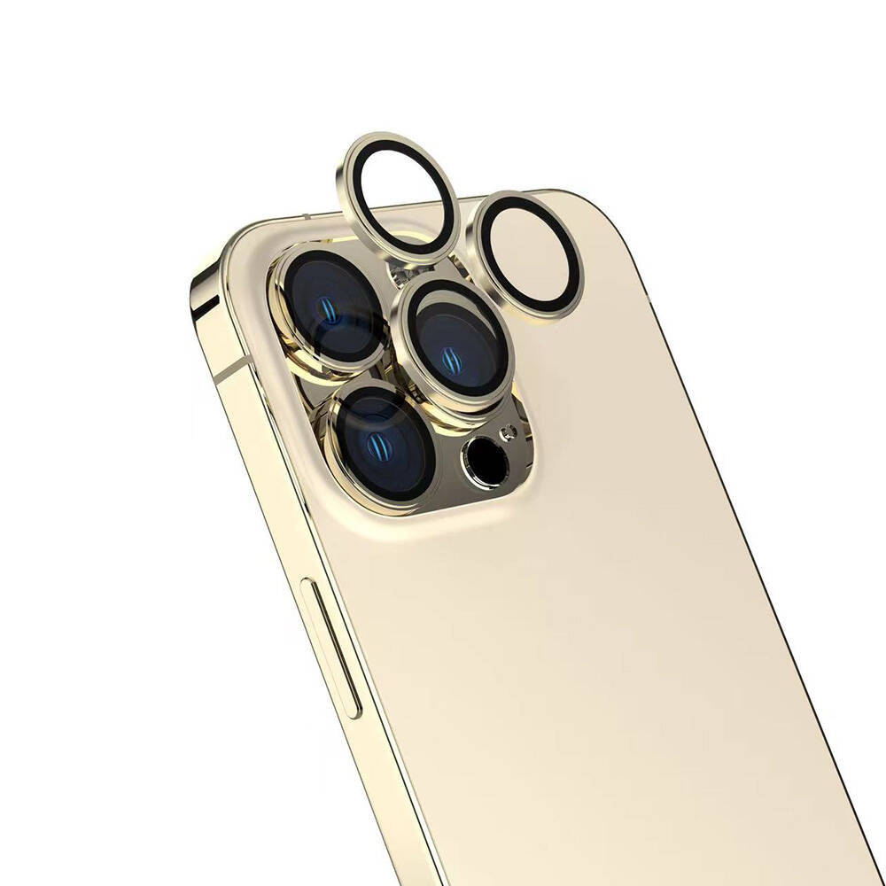Cepax iPhone 16 Pro Max Safir CL-15 Parmak İzi Bırakmayan Anti-Reflective Kamera Lens Koruyucu
