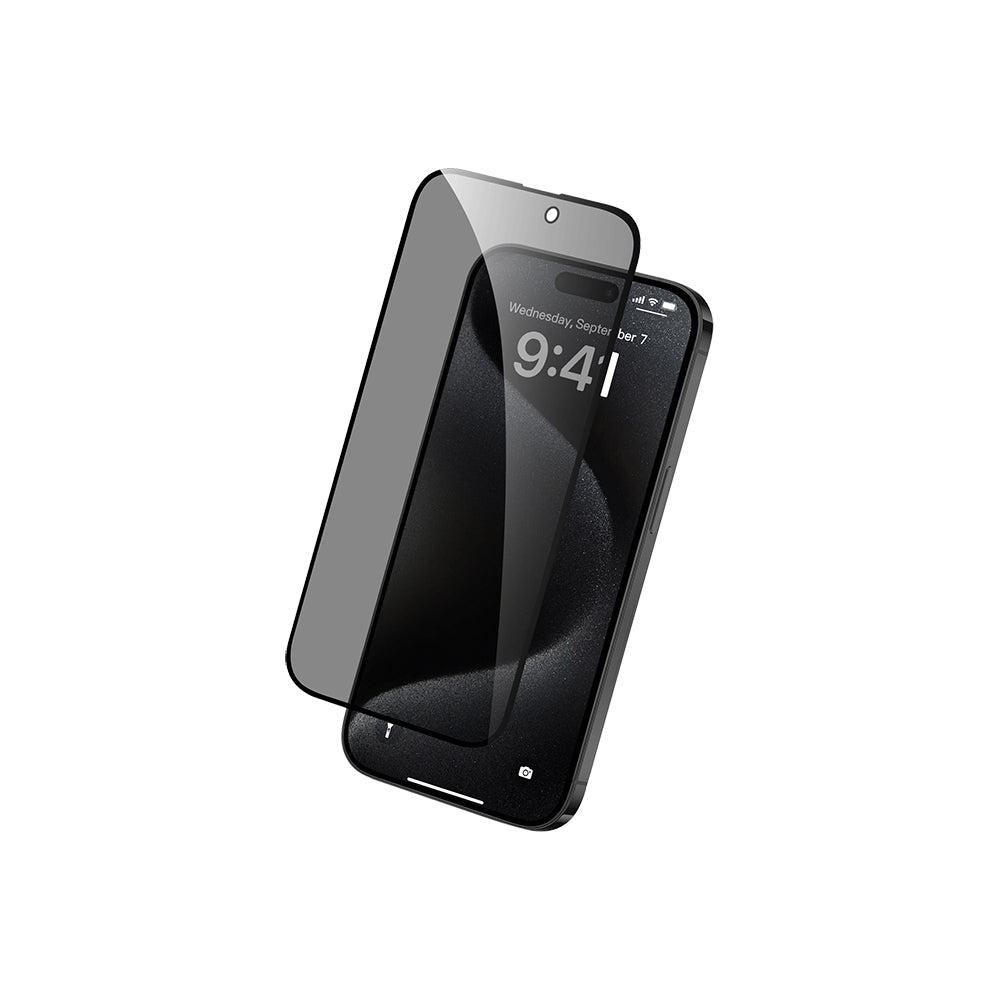 Raptic iPhone 16 Pro Hayalet Privacy Temperli Cam Ekran Koruyucu
