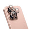 Wiwu LG-006 Diamond Lens Guard iPhone 16 Pro Kolay Uygulama Aparatlı Kamera Lens Koruyucu