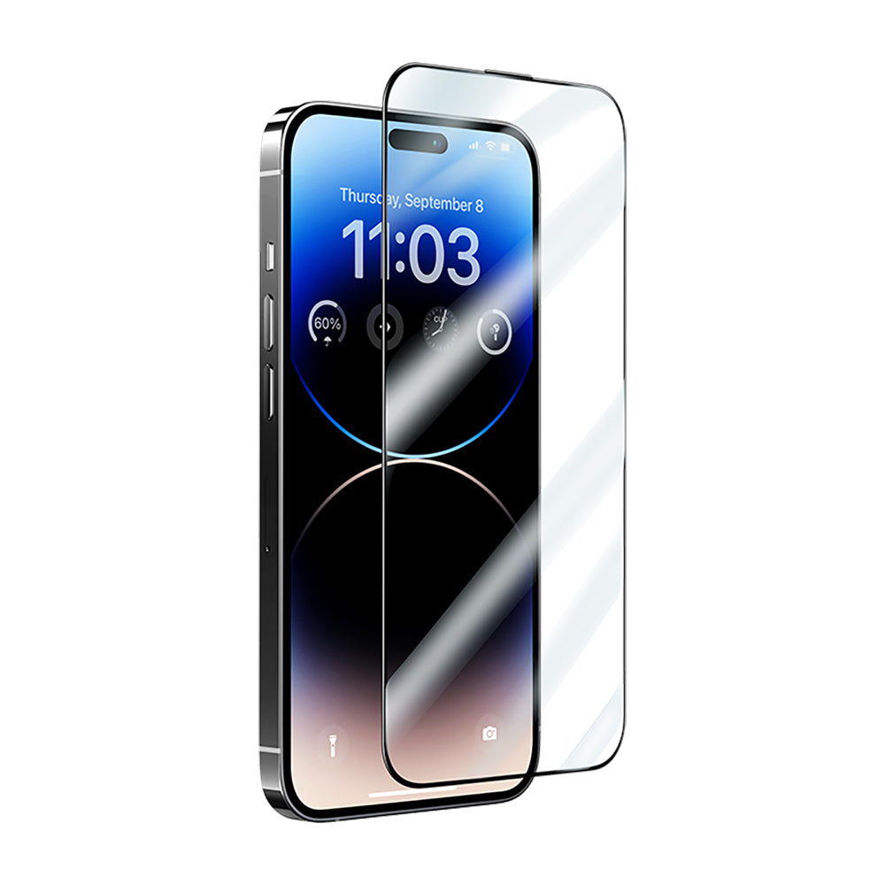 Benks V Pro iPhone 16E / 14 /13 Pro / 13 Ultra Shield 0.3mm Ekran Koruyucu + Kolay Uygulama Aparatlı
